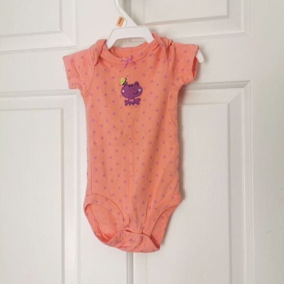 5/$10 Pekkle short sleeve onesie size 6 m - Picture 1 of 4